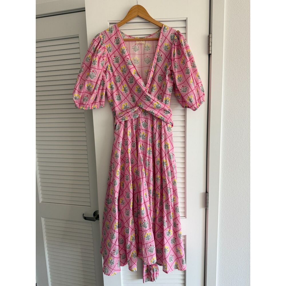 Beyond by Vera Lola Positano Blush Dress size L - Picture 6 of 13